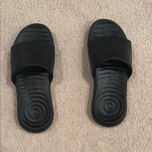 Under Armour Black Comfort Slides